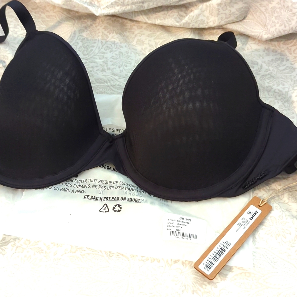 Skims 32DD demi bra NWT